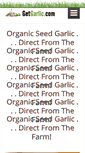 Mobile Screenshot of getgarlic.com
